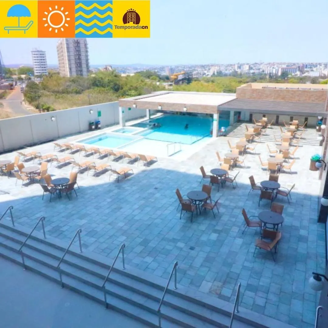 Aparthotel Piazza Com Acesso Ao Acqua Park - Temporadacn Caldas Novas