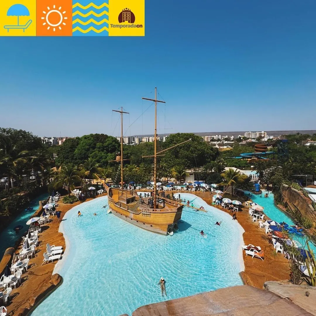 Aparthotel Piazza Com Acesso Ao Acqua Park - Temporadacn Caldas Novas 0*,  Brasil