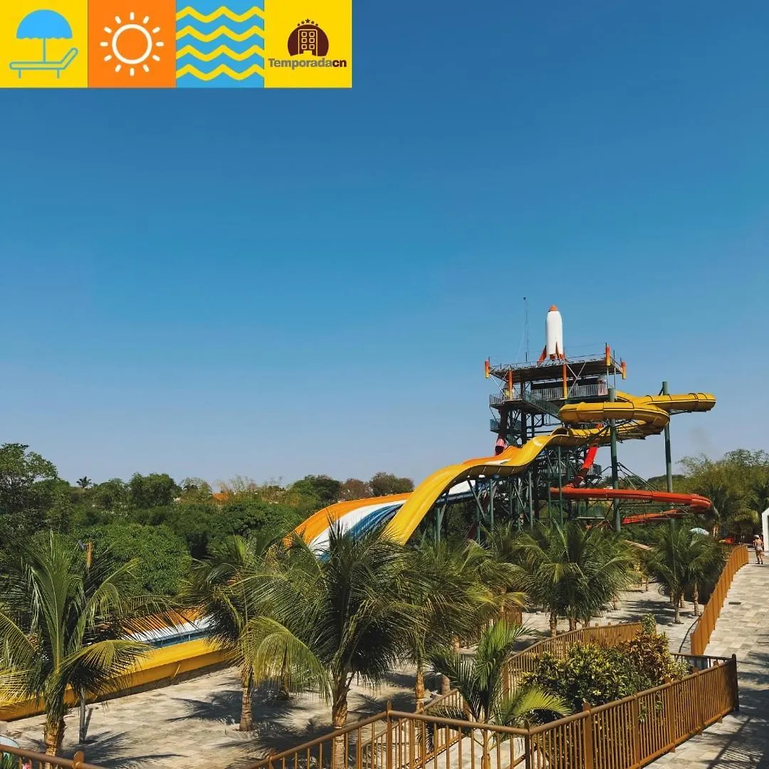 Aparthotel Piazza Com Acesso Ao Acqua Park - Temporadacn Caldas Novas 0*,